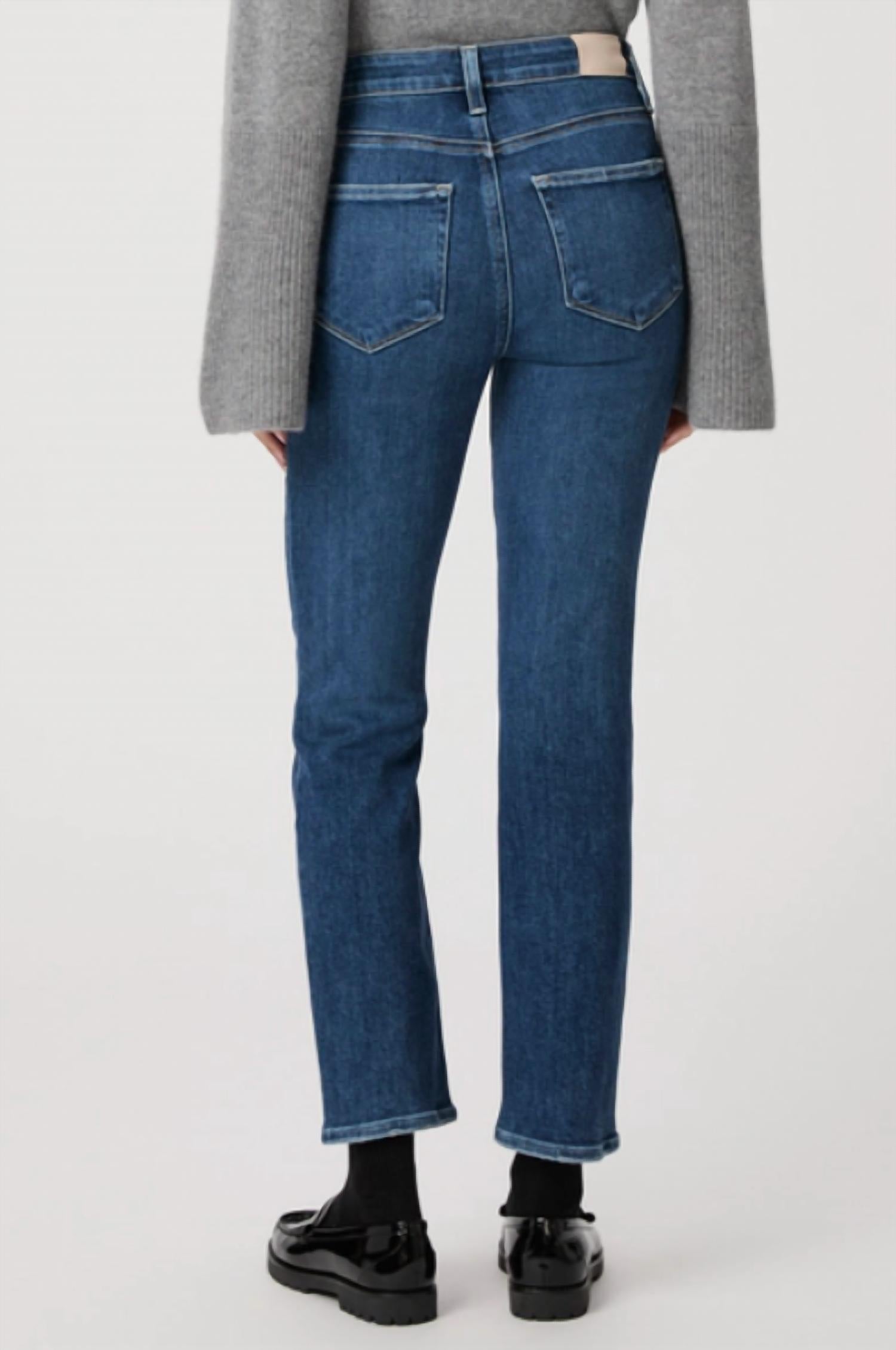 Paige - Cindy High Rise Straight Jean