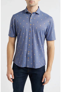 Johnnie-O - Hula Dance Short Sleeve Button Up Shirt