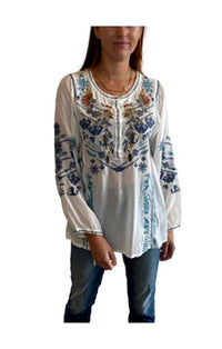 Johnny Was - Raisa Long Sleeve Blouse