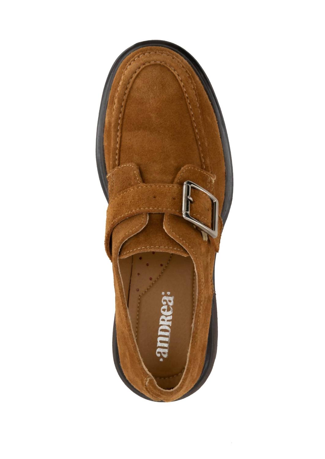 Andrea Women's Platform Loafer in honey - women's flats - alternate view