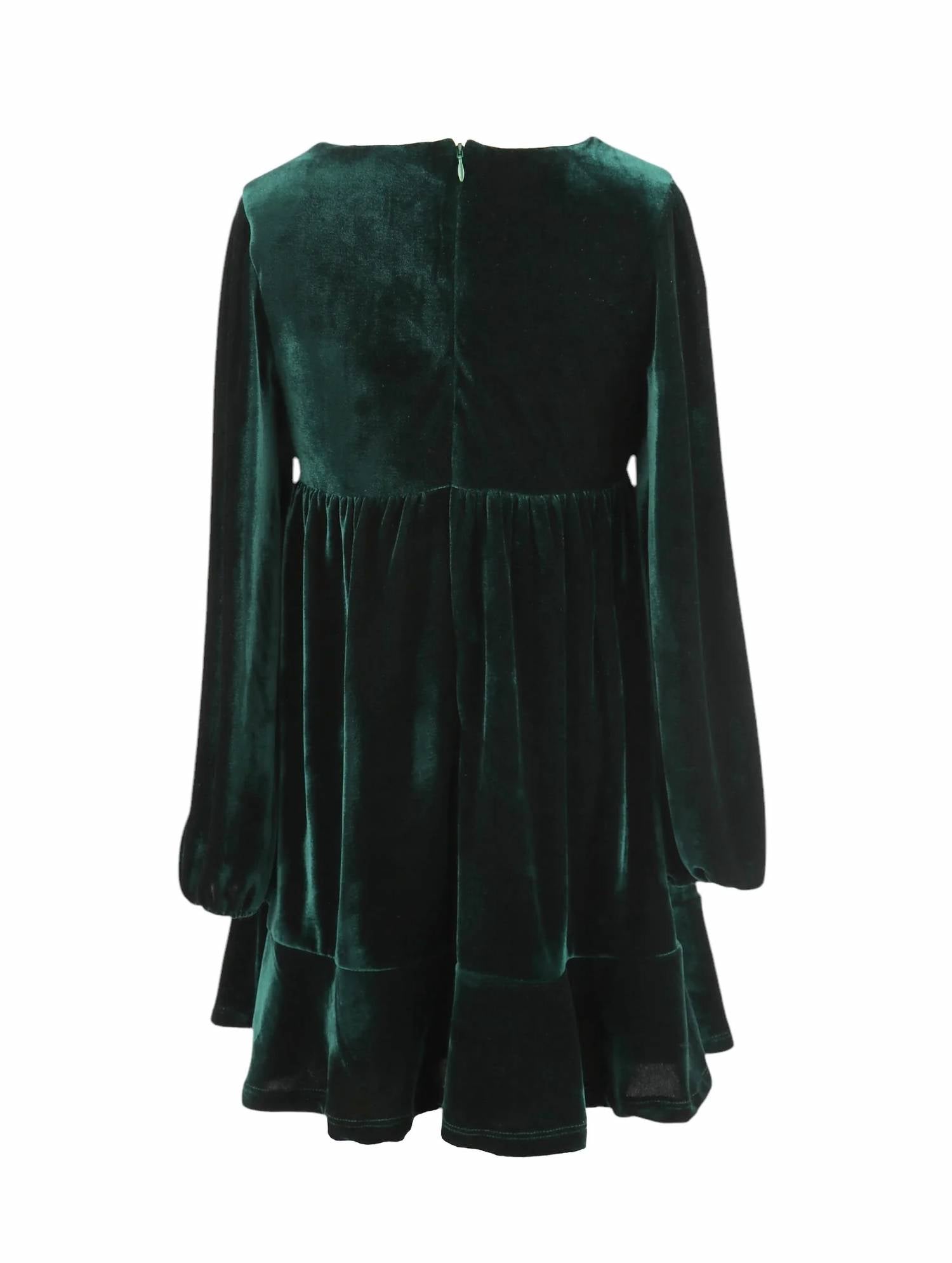 Gabby - Girls Velvet Emma Dress