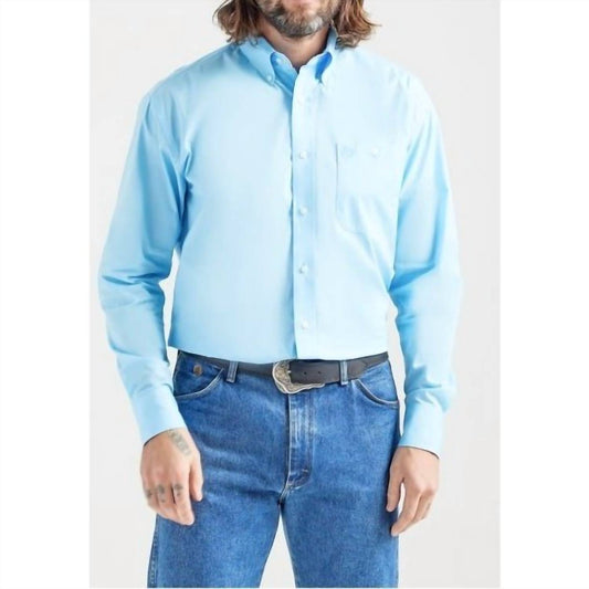 Wrangler - Men's Western George Long Sleeve Shirt