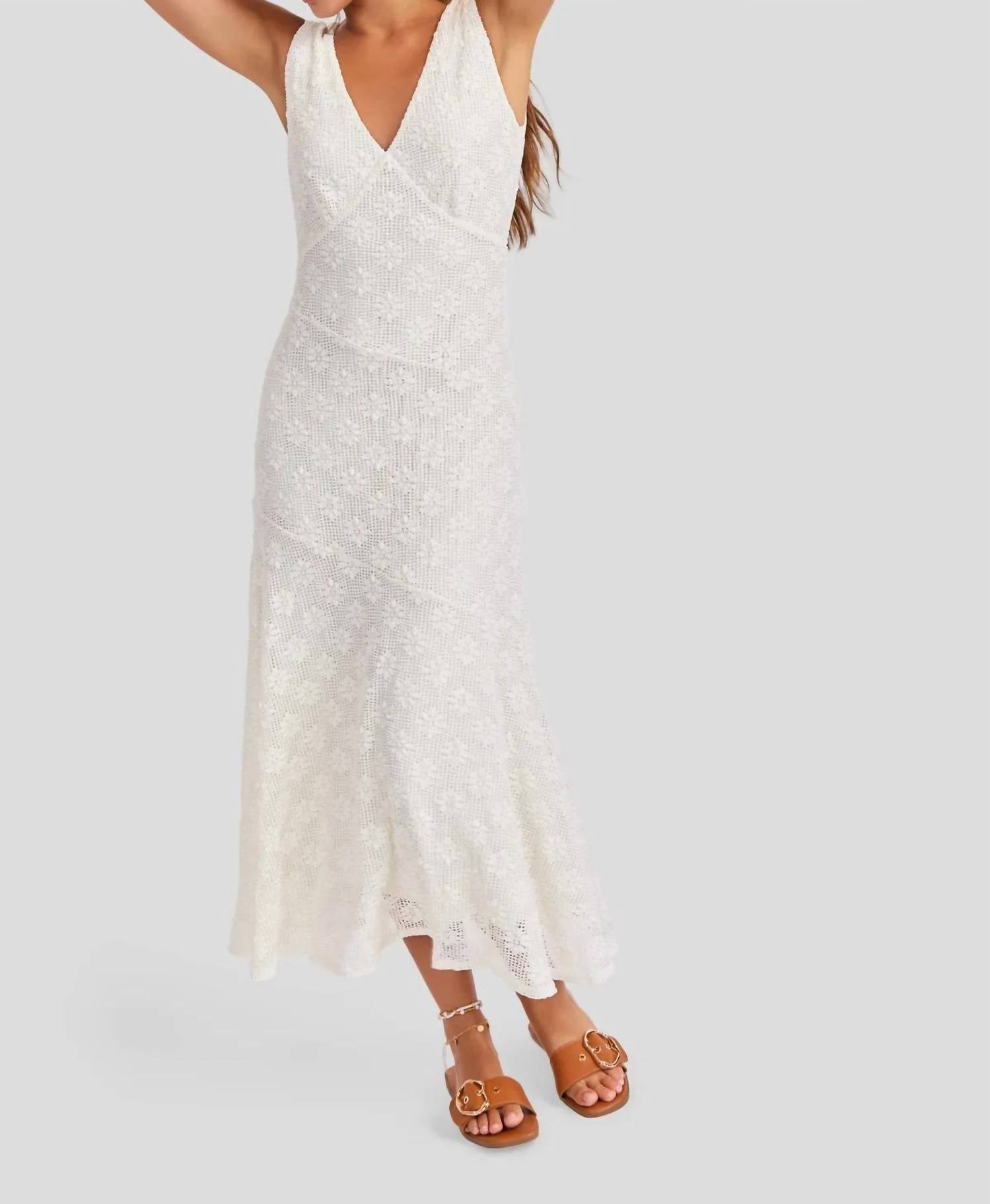 Sage The Label - Cordelia Stretch Lace Maxi Dress