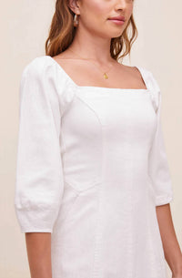 ASTR Rabia Dress in white - women's dress - view 4