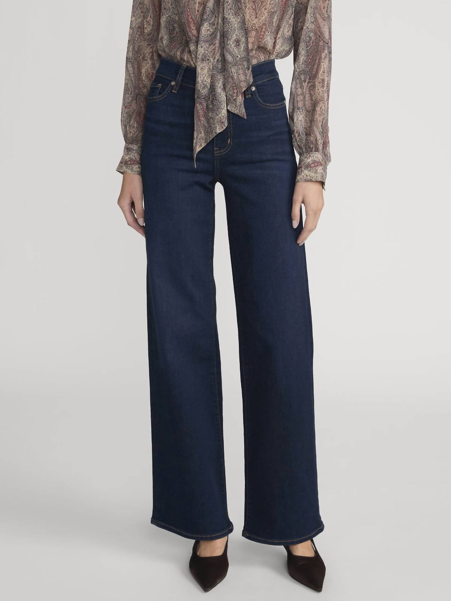 Frame - Women's Le Slim Palazzo Jean
