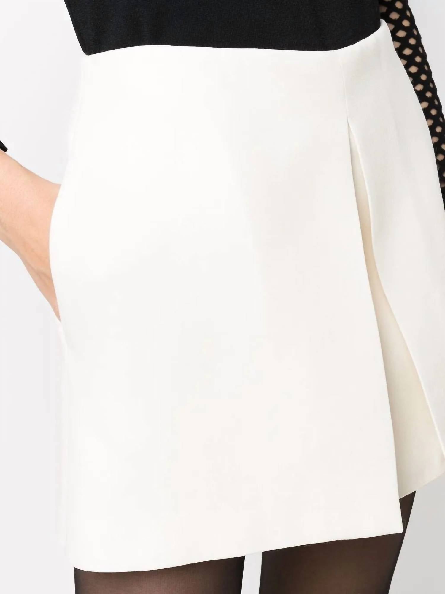 Valentino - Inverted Pleat-detail Skort