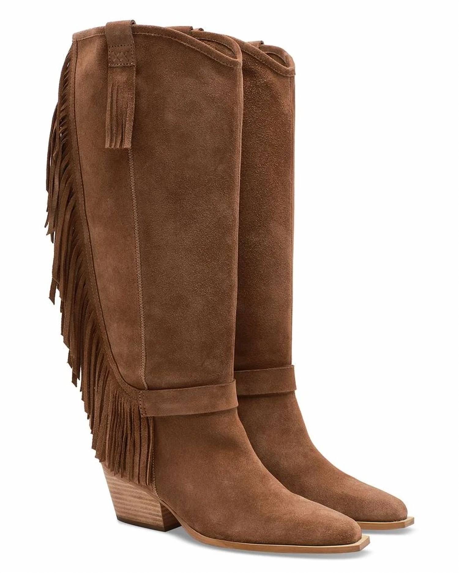 Free People - Women's Faith Fringe Western Boots