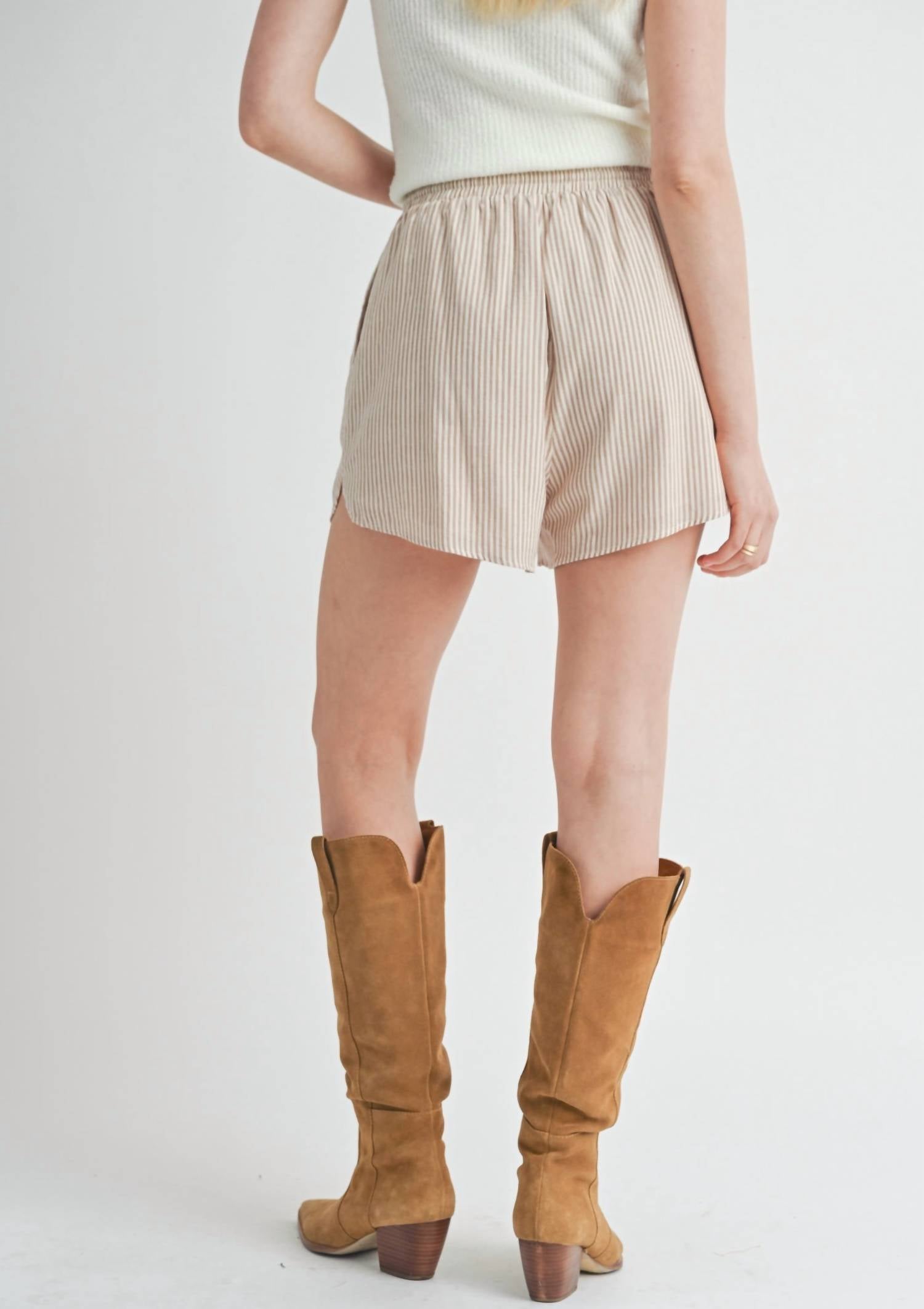 Sage The Label - Canyon Land Tied Waist Shorts