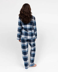 Cyberjammies - Frosty Plaid Pajama Set