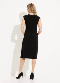 Joseph Ribkoff - Draped Neck Dress