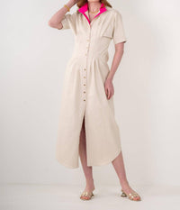 Emily Mccarthy - Georgia Short Dolman Sleeves Dress