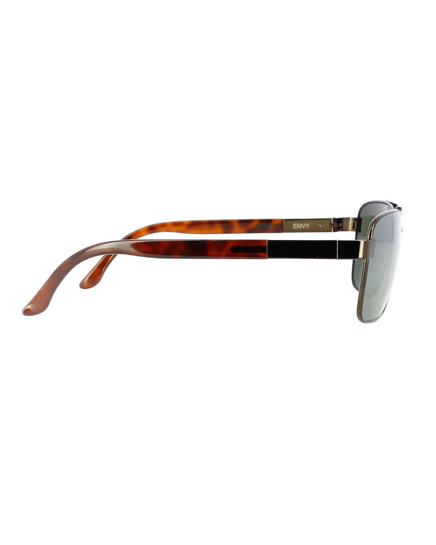 Remo Tulliani Unisex - Envy Sunglasses in bronze tortoise shell brown mirror - men's accessory - alternate view