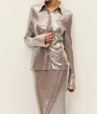 Elodie - Belinda Sequin Shirt