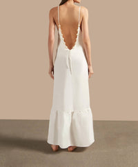 Adriana Degreas - Golden Age Solid Straps Long Dress
