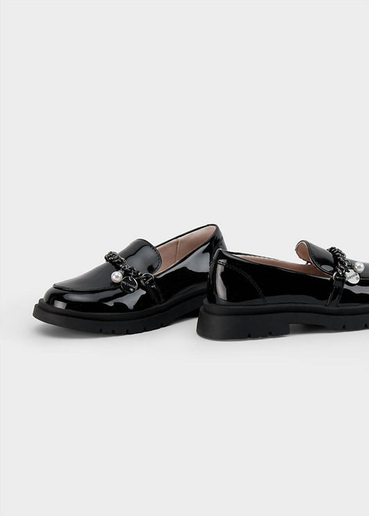 Mayoral - Girls' Patent Chain Loafer