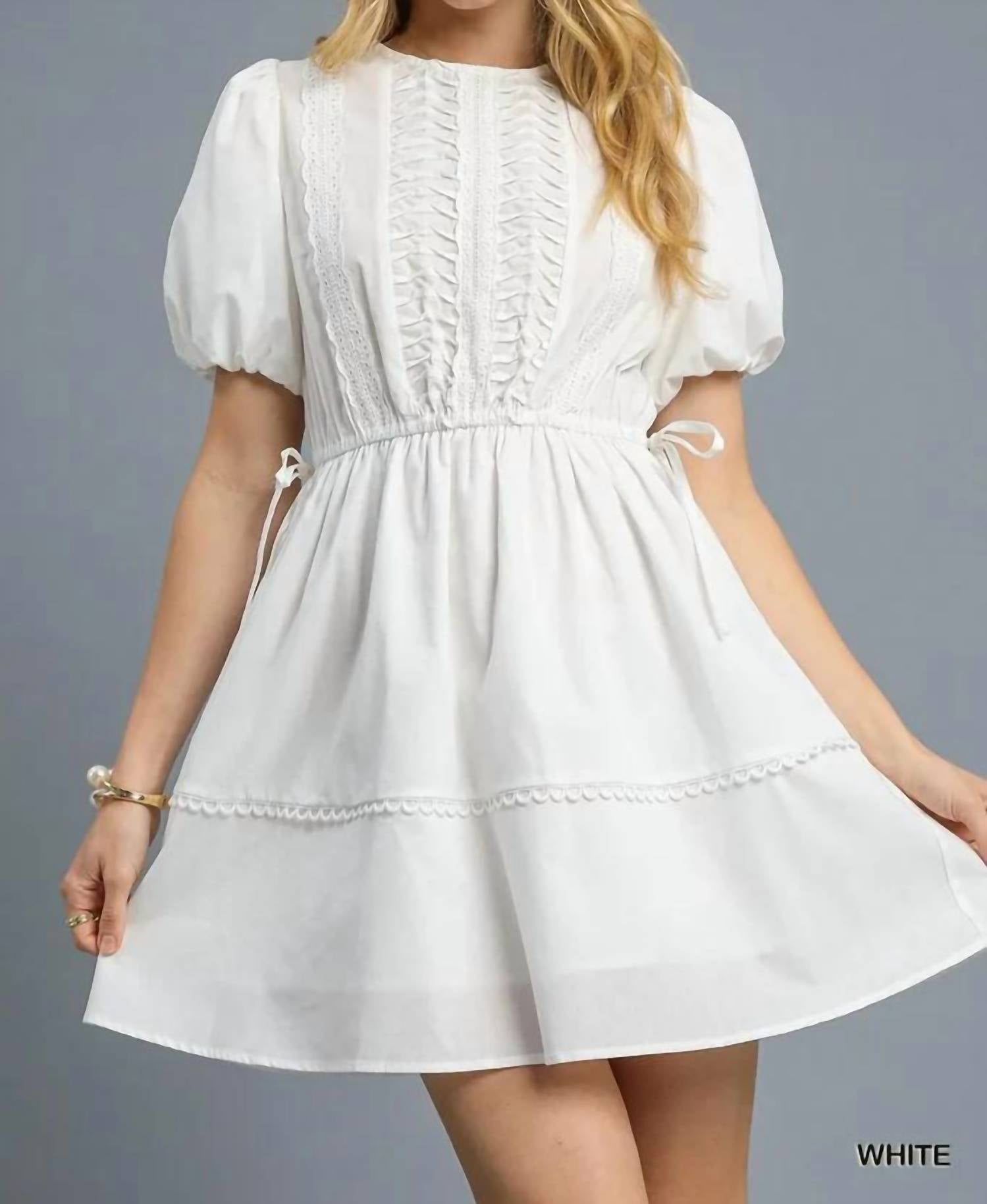 She + Sky - Janet Lace Mini Dress