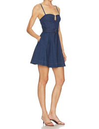 Karina Grimaldi - Lola Denim Mini Dress