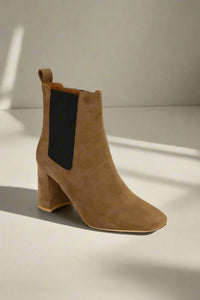 Beast Fashion - Women's Ketsby Block Heel Chelsea Boots