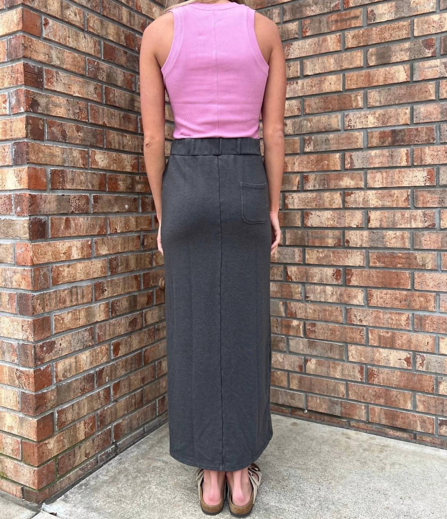 Project Social T - Eternal Front Slit Maxi Skirt