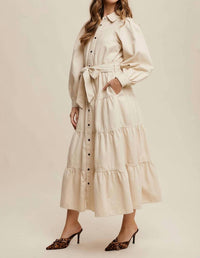 Listicle - Tiered Maxi Dress