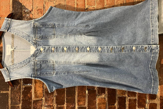 Dear John Denim - Women's Denim Vest Dress