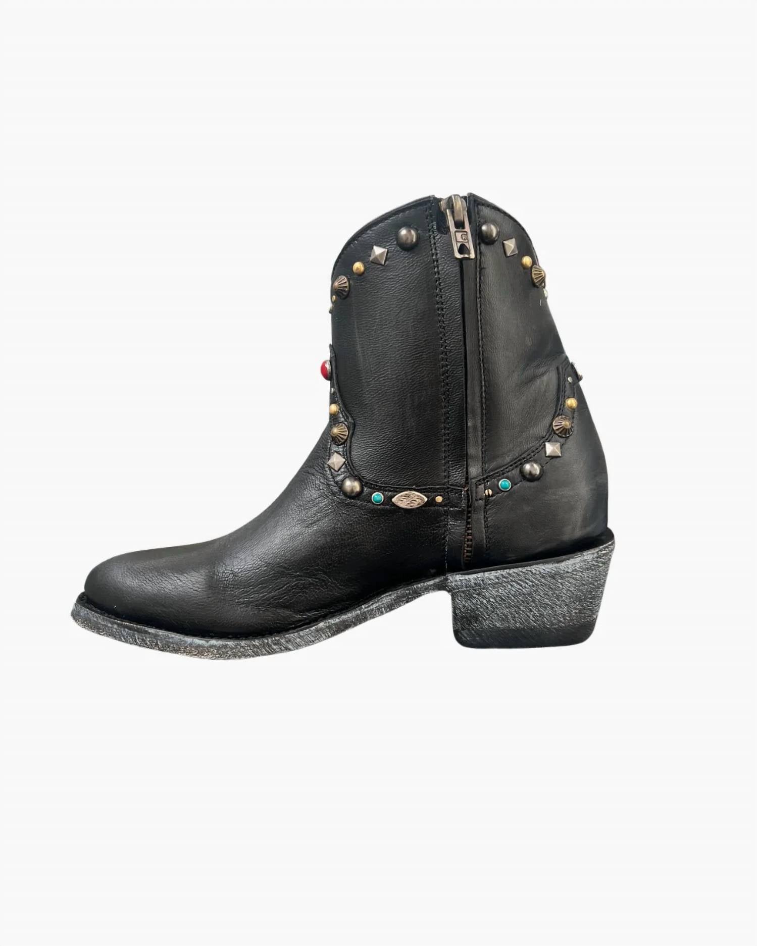 Mexicana - Women's Zacateca Stud Leather Boot