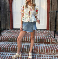 Papermoon - Can’t Compare Denim Skort