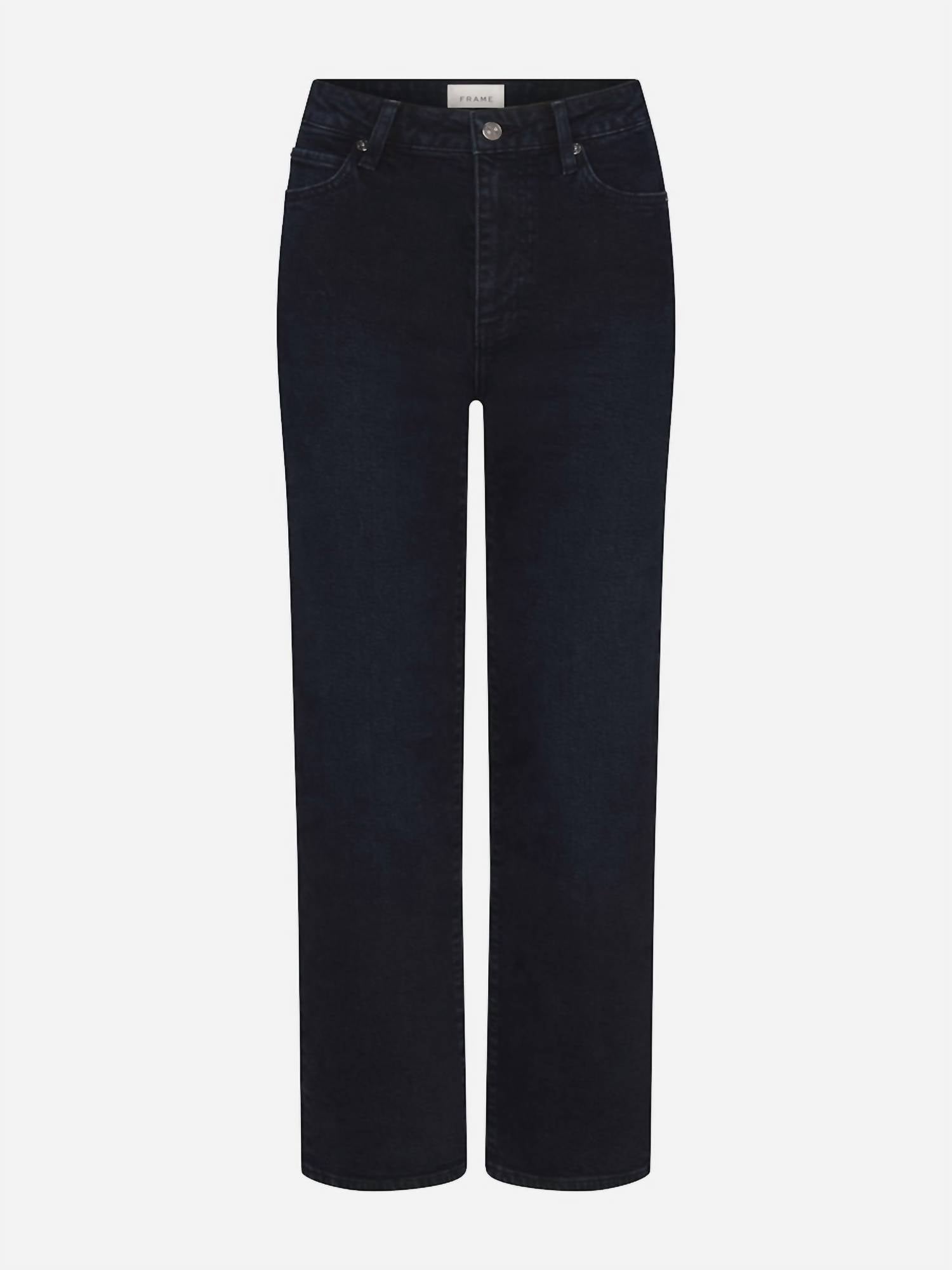 FRAME High-rise Wide Jeans in untold - women's jeans - alternate view