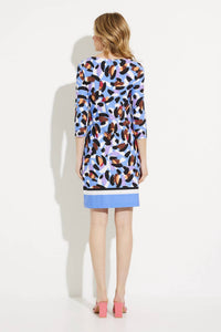 Joseph Ribkoff - Button Shoulder Print Dress