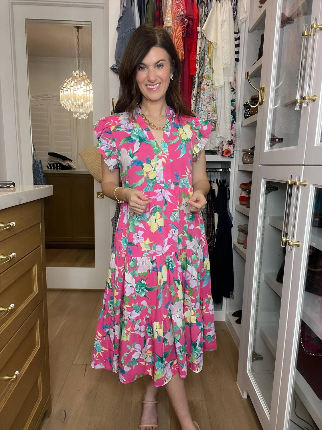 Entro - Making Your Own Luck Floral Dress