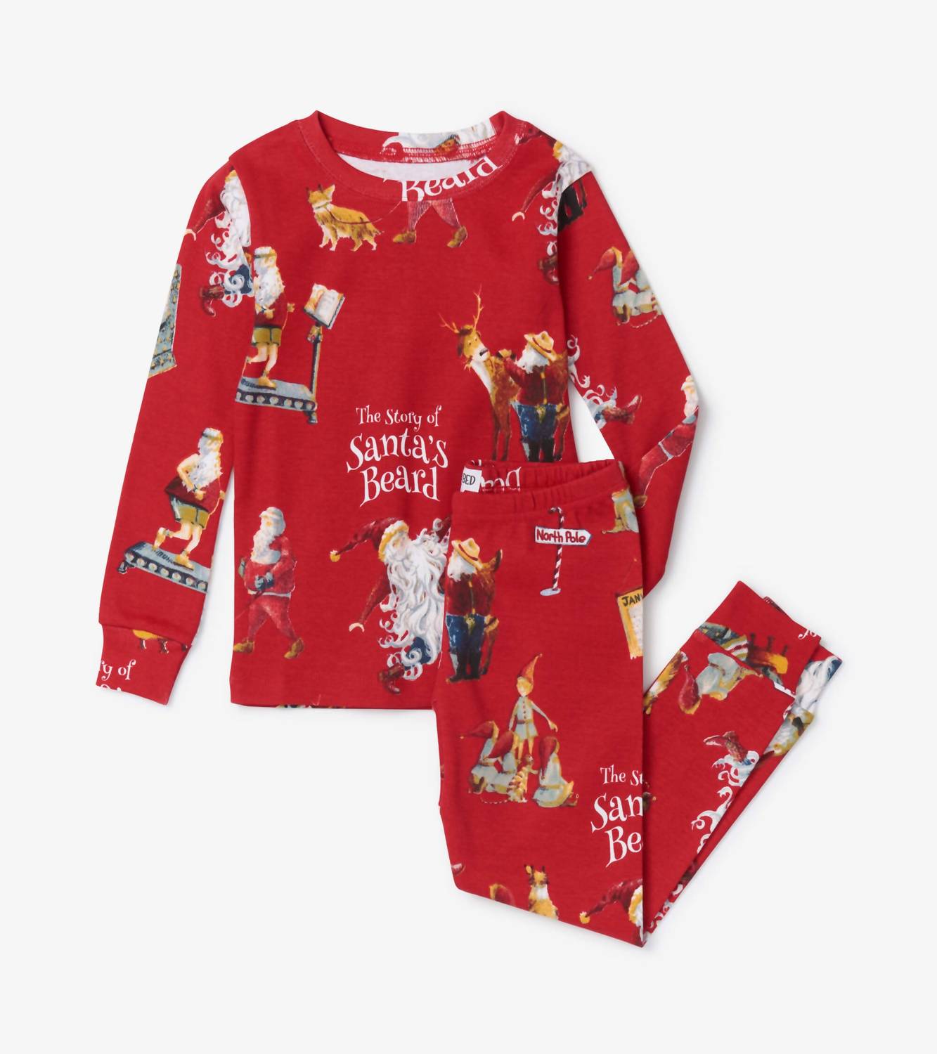 Books To Bed - The Story of Santa's Beard Pajamas