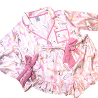 8 Oak Lane - Celebrate Satin Ruffle Short Pj Set