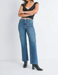 Just Black Denim - Slim Palazzo Scissor Cut Jeans