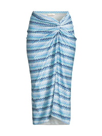Ramy Brook - Xana Chevron Coverup Skirt