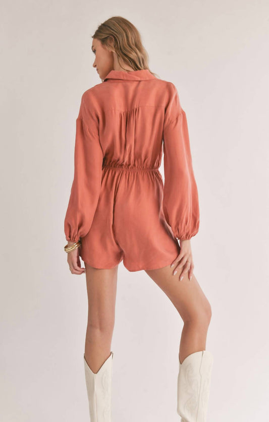 Sadie & Sage - Dunes Shirt Romper