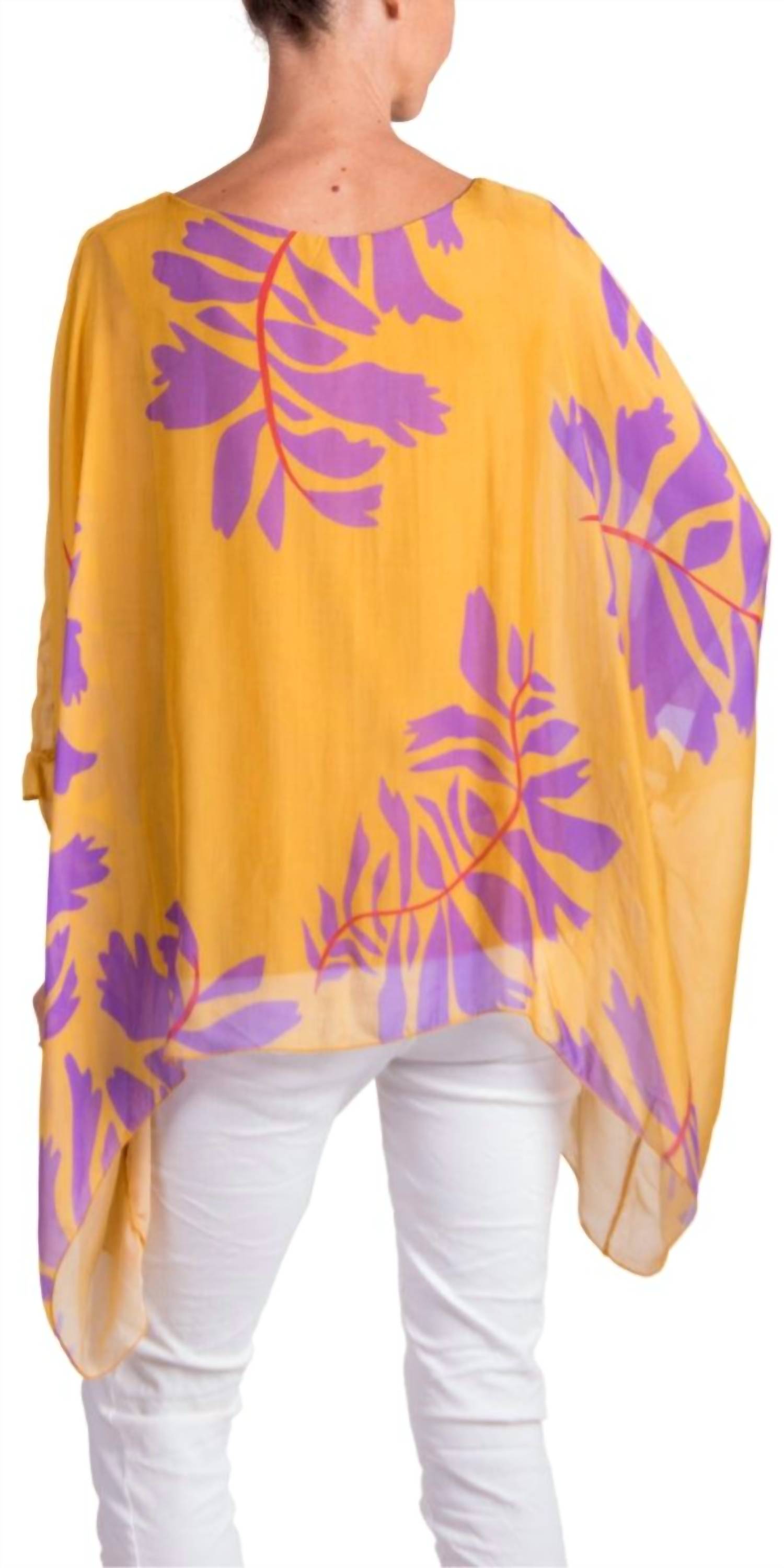 Gigi Moda - Seta Foglia Kaftan
