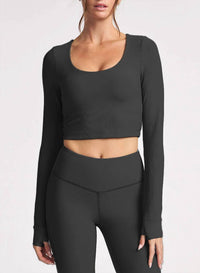 Thrive Societe - Women's Refine Long Sleeve Bra Top