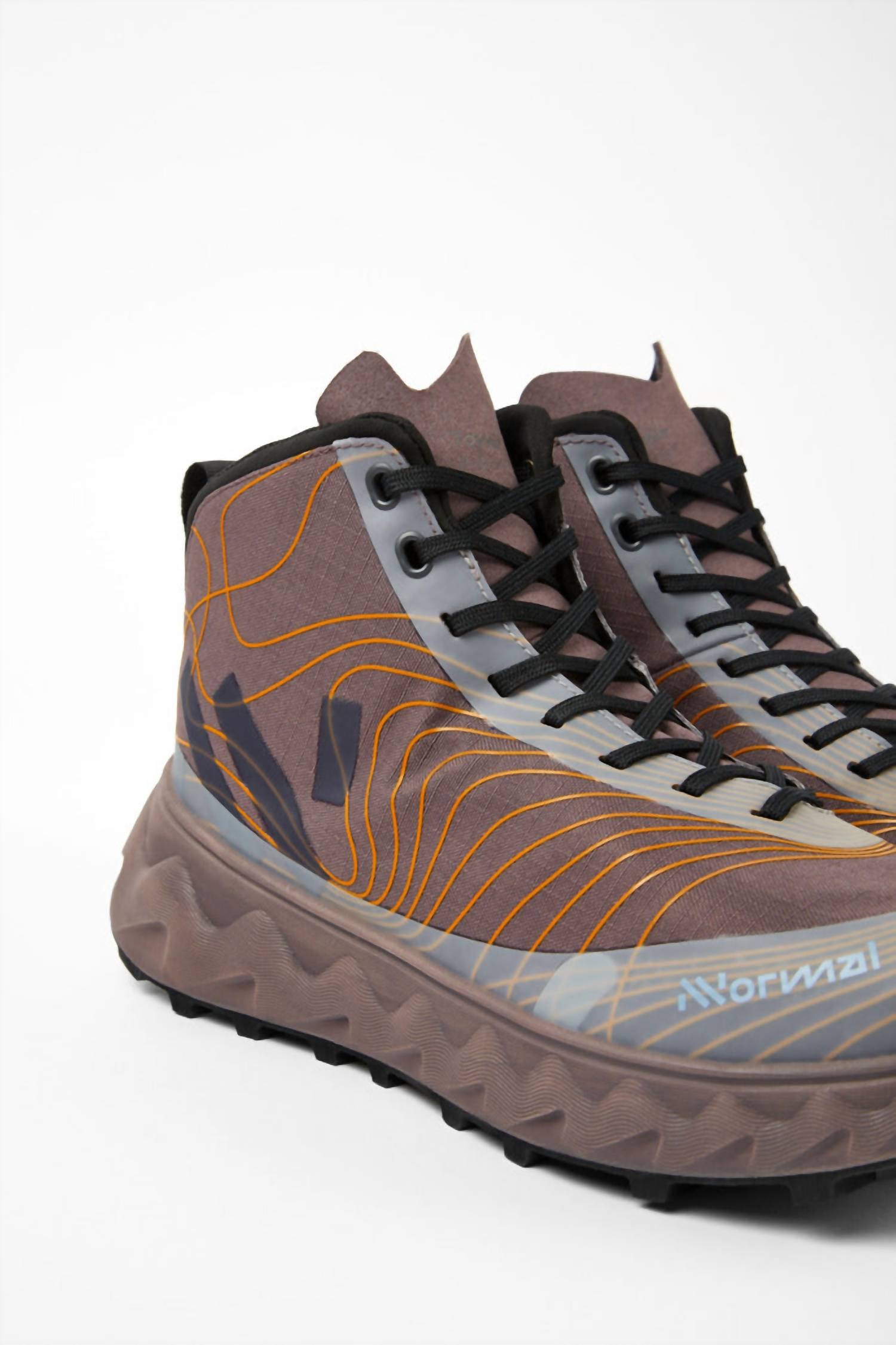 NNormal Tomir 01 Waterproof Boot - Unisex in purple orange - sneaker - alternate view