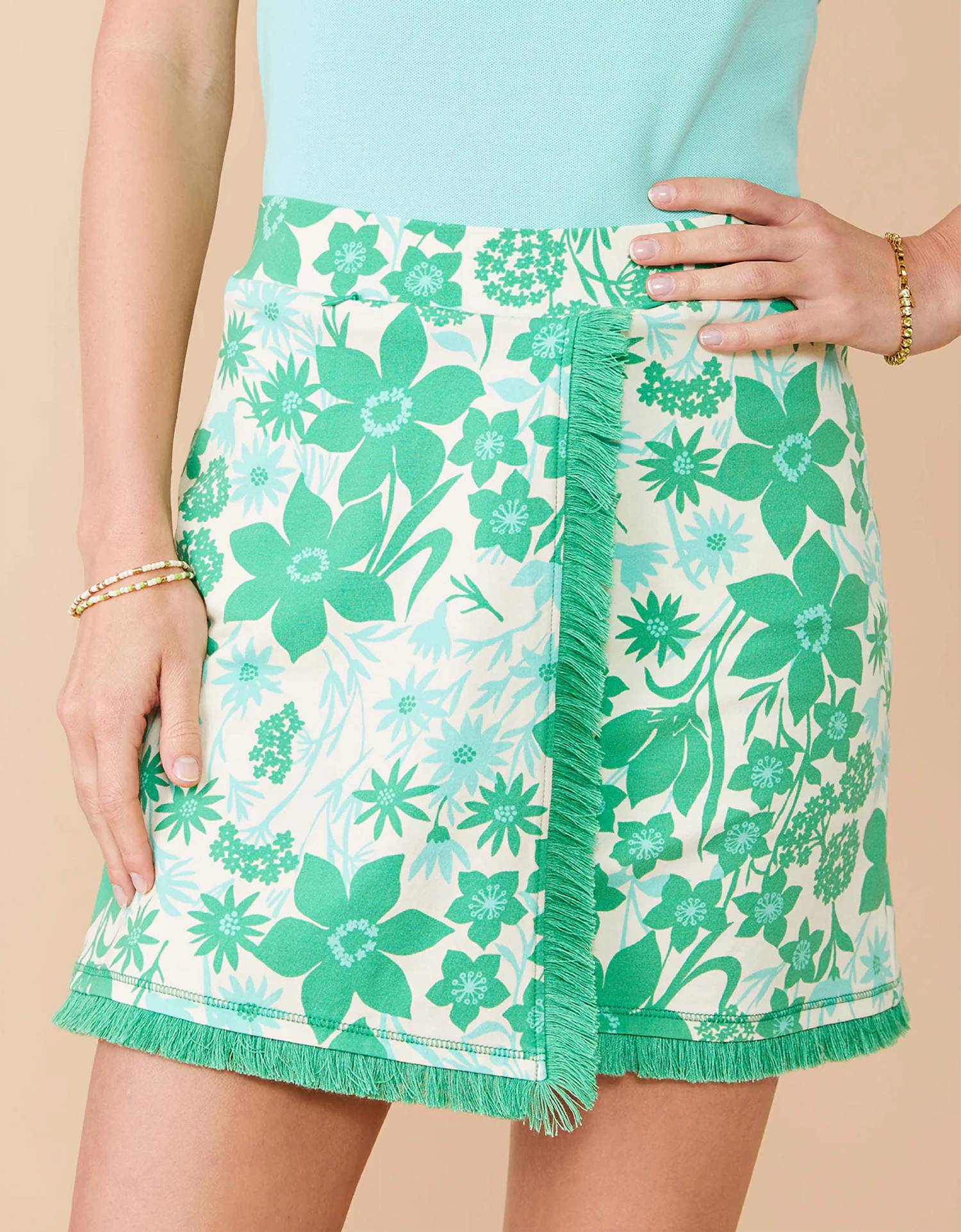 Spartina 449 - Fringe Wrap Skort