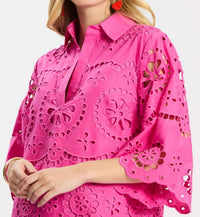 Tyler Boe - Penny Eyelet Tunic Dress