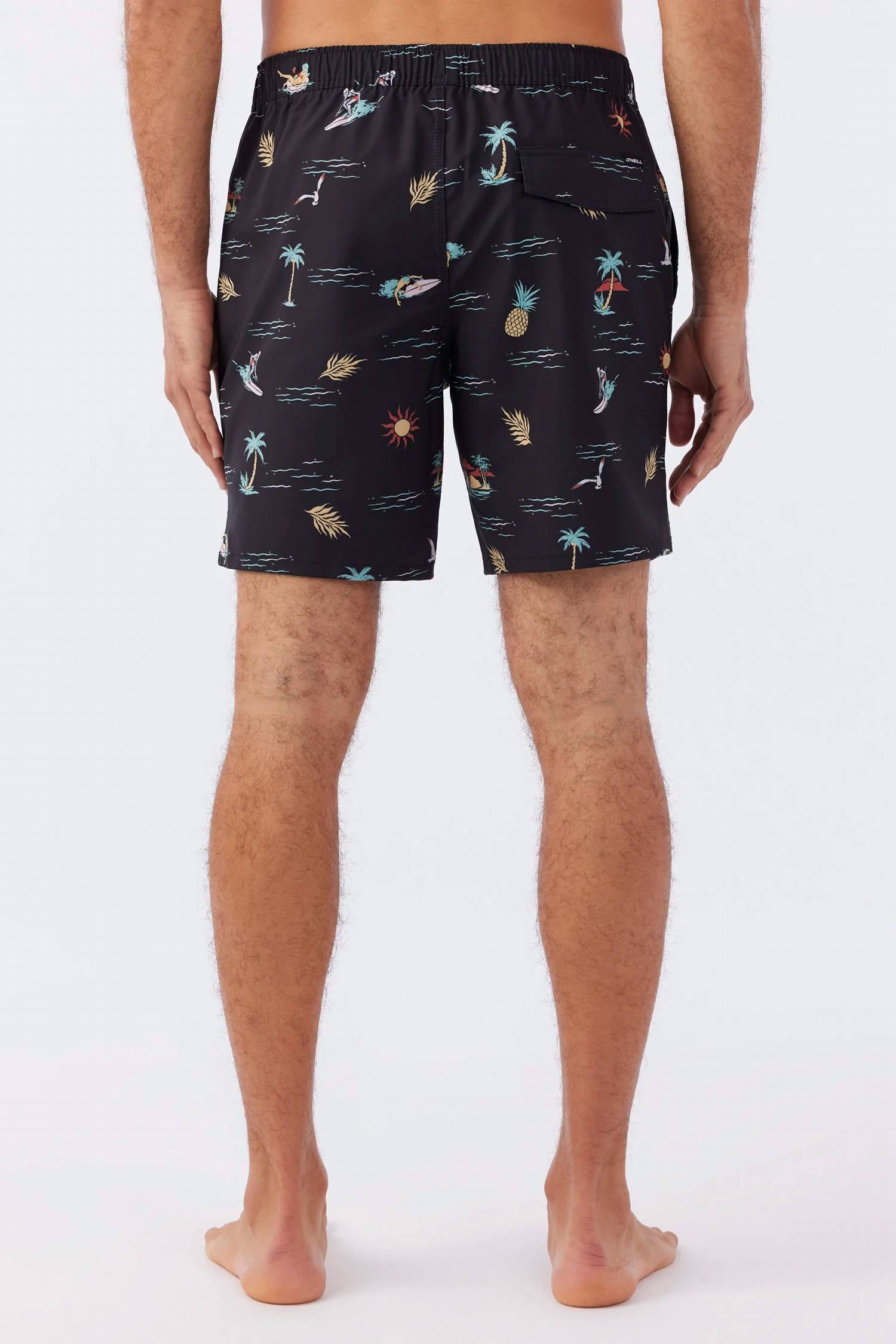 O'Neill - Hermosa Crew Elastic Waist 17'' Trunk