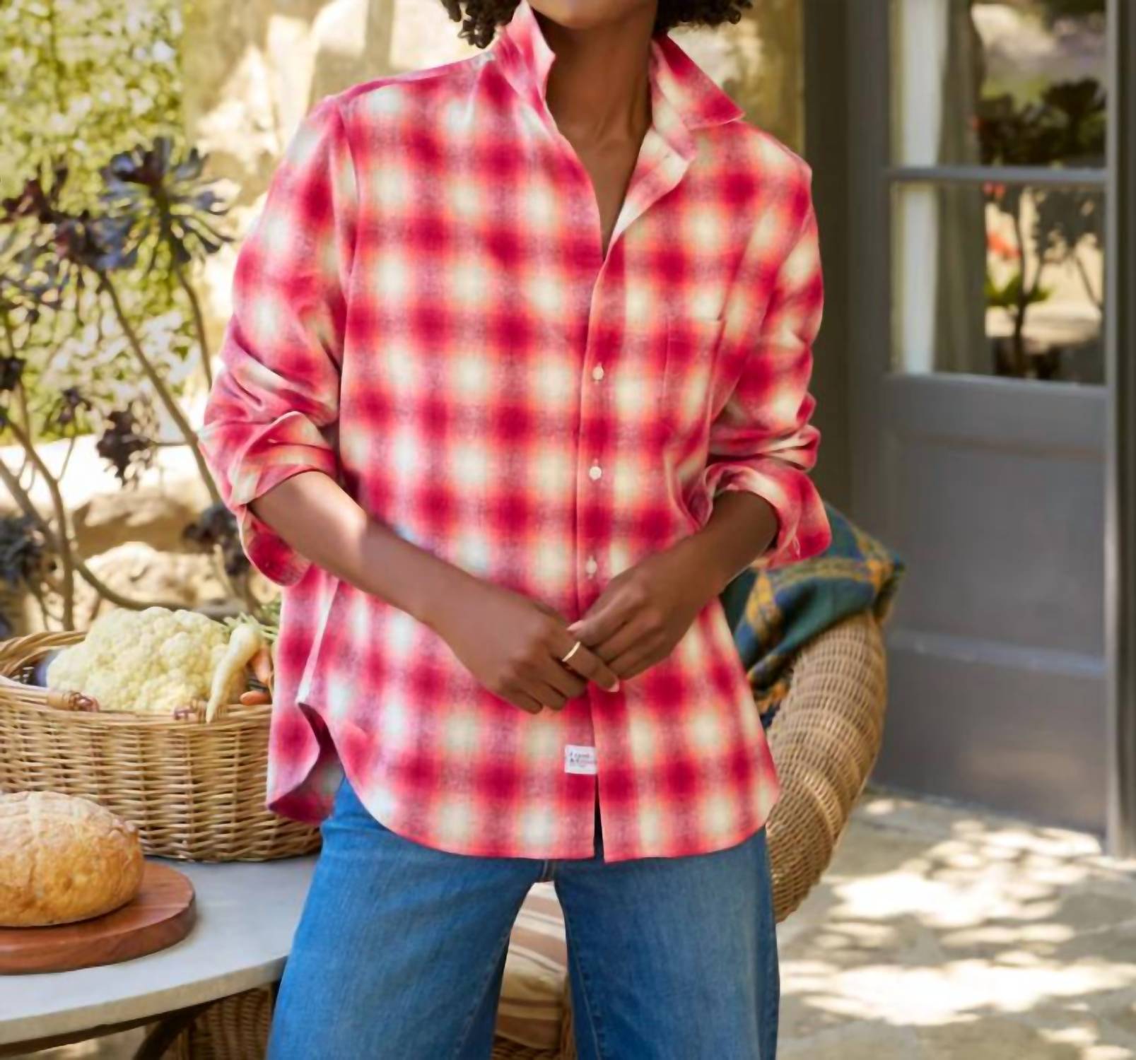Frank & Eileen - Midweight Flannel Button Down Shirt