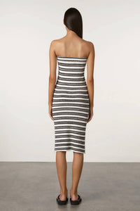 Zulu & Zephyr - Marle Stripe Textured Knit Skirt