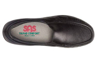 SAS Women's Twin Slip On Loafer in black 2 - women's flats - view 4