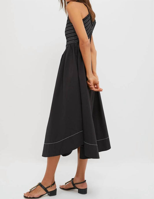 Ganni - Stretch Cotton Smock Midi Dress
