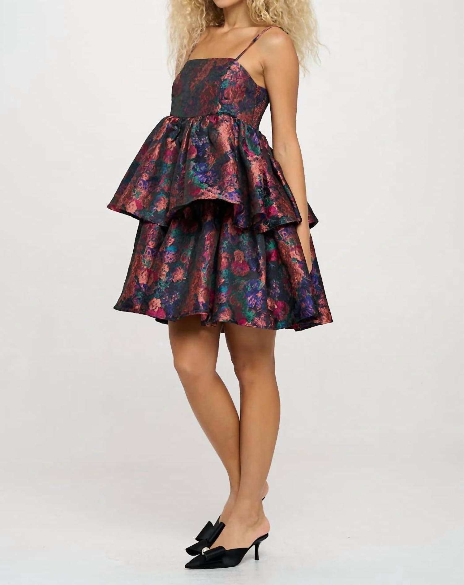 Meet Me In Santorini - Jacquard Tube Dress