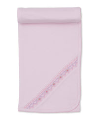 Kissy Kissy - Clb Summer Bishop Baby Blanket With Hand Smocking