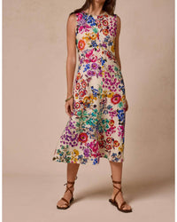 Johnny Was - Linen Chevron Tank Dress