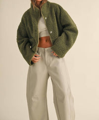 Miou Muse - Long Time Gone Sherpa Jacket