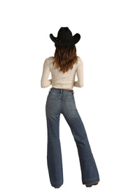 Rock & Roll Denim - Ladies High Rise Trousers